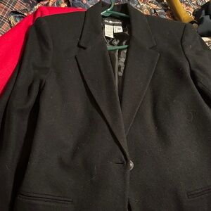 Sag Harbor Classic Black Women's Blazer